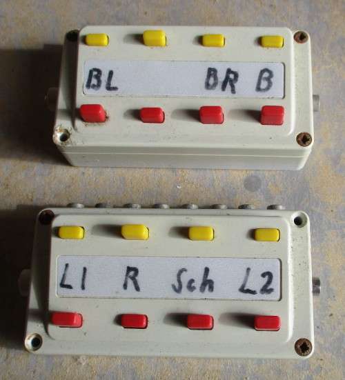 MARKLIN N/HO SCALE - 2 X SOFT TOUCH POINT MOTOR SWITCHES