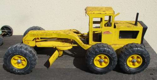 TONKA - ROAD GRADER - SEE ALL FOTOS