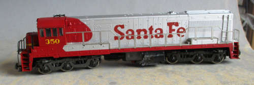 RIVAROSSI HO SCALE - SANTA FE DIESEL LOCO - SEE BLOW