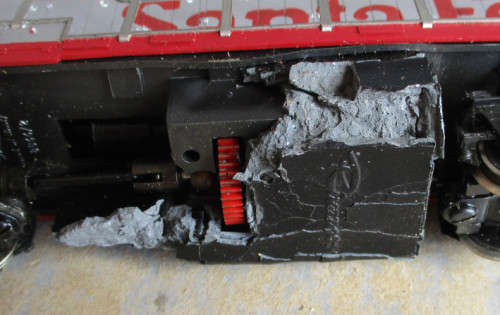 RIVAROSSI HO SCALE - SANTA FE DIESEL LOCO - SEE BLOW