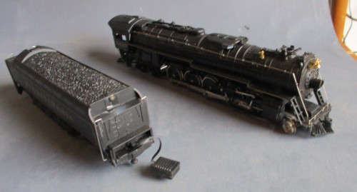 BACHMANN HO SCALE - 2-10-4 PENNSYLVANIA 6439 STEAM LOCO & TENDER - BOXED