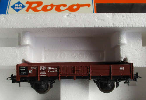 ROCO HO SCALE -  DB OPEN GOODS WAGON - BOXED