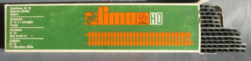 LIMA HO SCALE - 10 X STRAIGHT TRACKS - BOXED