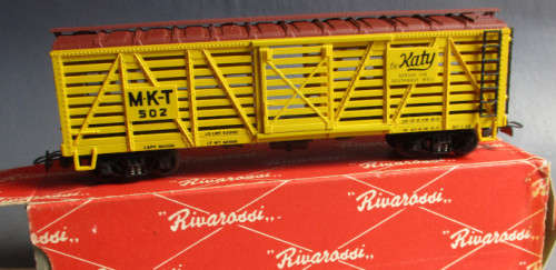 RIVAROSSI HO SCALE - MKT CATTLE WAGON - BOXED