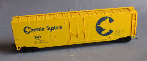 BACHMANN HO SCALE - B&O CLOSED GOODS WAGON, EXCELLENT CONDITION