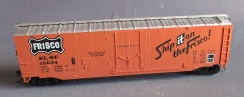 BACHMANN HO SCALE - FRISCO CLOSED GOODS WAGON, EXCELLENT CONDITION