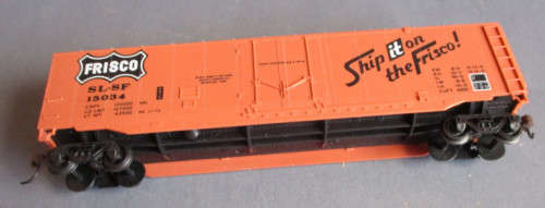 BACHMANN HO SCALE - FRISCO CLOSED GOODS WAGON, EXCELLENT CONDITION
