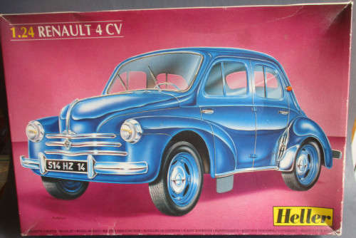 HELLER 1/24 SCALE - RENAULT 4CV - BOXED