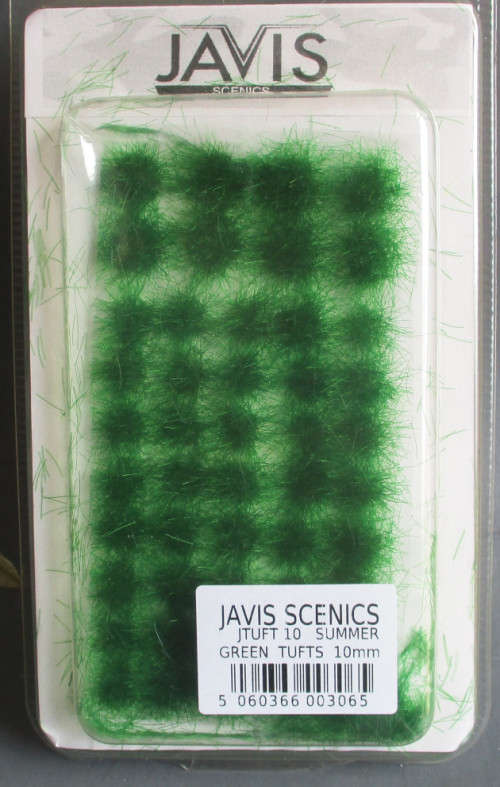 JAVIS ALL SCALES - SUMMER GREEN TUFTS MIX 10mm - CARDED