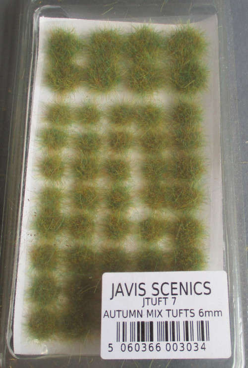 JAVIS ALL SCALES - 6mm AUTUMN MIX TUFTS - CARDED