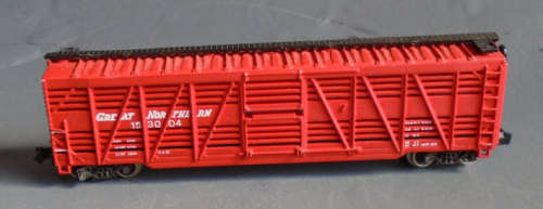 ATLAS N SCALE - GREAT NORTHERN CATTLE WAGON