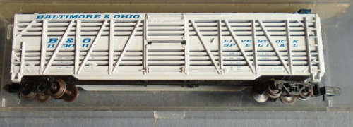ATLAS N SCALE - B&O CATTLE WAGON