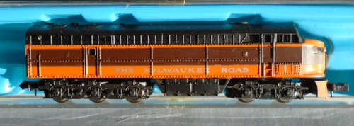 ATLAS N SCALE - MKILWAUKEE ROAD DIESEL DUMMY LOCO