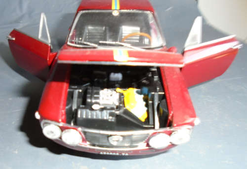 1/24 SCALE - LANCIA FULVIA COUPE RALLYE  1.3HF, 1967