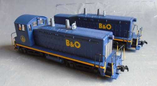 ATHEARN HO SCALE - B & O SW7 DIESEL LOCO COW & CALF  - BOXED