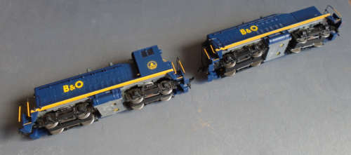 ATHEARN HO SCALE - B & O SW7 DIESEL LOCO COW & CALF  - BOXED