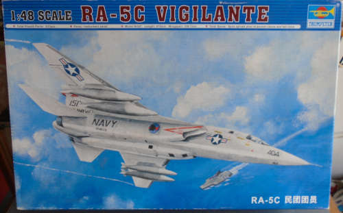 TRUMPETER 1/48 SCALE - RA-5C VIGILANTE - BOXED