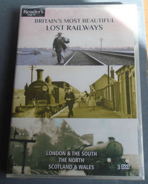 READERS DIGEST DVD - BRITAIN`S MOST BEAUTIFULL LOST RAILWAYS