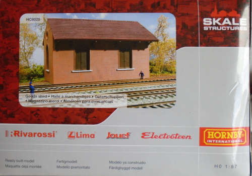 HORNBY 1/87 SCALE - HC8025 GOODS SHED - MINT BOXED