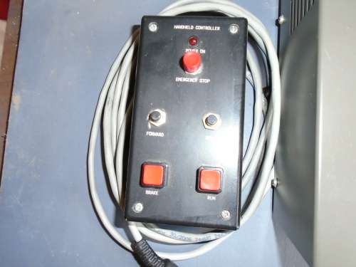 MODEL RAILROAD CONTROLLER WITH PULSE & HANDHELD CONTROL, INFO BELOW