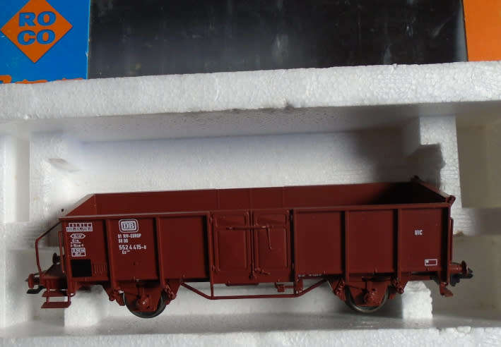 ROCO HO SCALE - DB OPEN GOODS WAGON - BOXED
