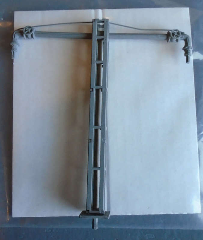 HO SCALE - SAR DOUBLE WATER SPOUT