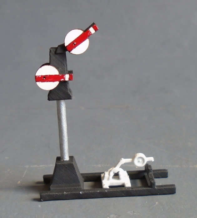 HO SCALE - SAR STATIC RAIL SIGNAL