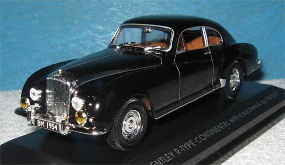 1954 BENTLEY TYPE R  CONTINENTAL by THE SIGNATURE SERIES in 1/43 SCALE (NEW BOXED)