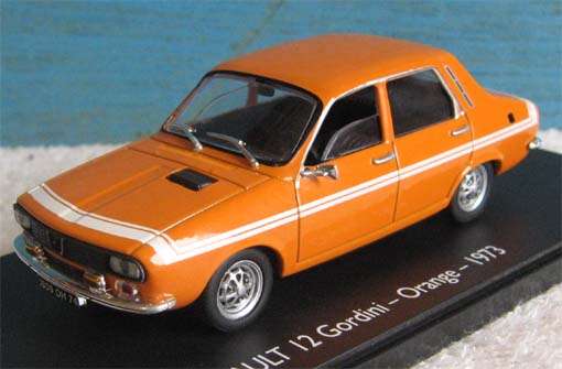 1973 RENAULT 12 GORDINI by ELIGOR in 1/43 SCALE (NEW BOXED)