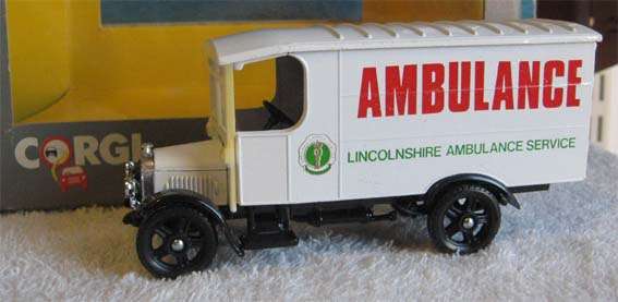 1929 THORNYCROFT AMBULANCE by CORGI CLASSICS (BOXED)
