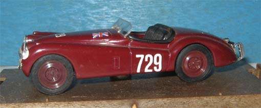 1948 JAGUAR 3.5 LTS # R103 by BRUMM in 1/43 SCALE (BOXED)