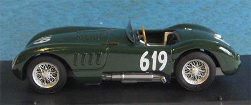 1952 JAGUAR TYPE C (S. MOSS) by BRUMM in 1/43 SCALE (NEW BOXED)