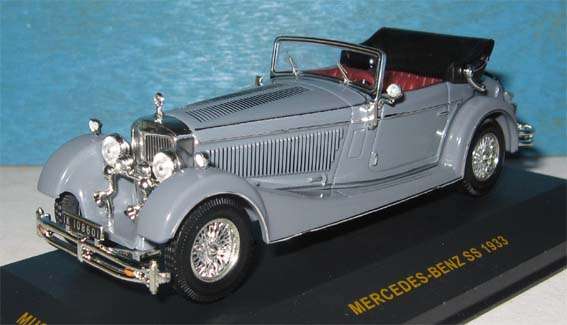 1933 MERCEDES BENZ SS by IXO in 1/43 SCALE (NEW BOXED)