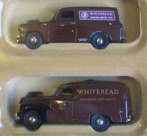 WHITBREAD SERVICE VAN OF THE 50s & 60s by VANGUARDS in 1/43 SCALE (MIB)