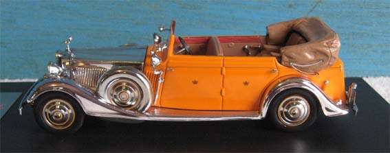 ROLLS ROYCE PHANTOM II, STAR OF INDIA, THRUPPP & MABERLY LTD. by NEO in 1/43 SCALE (NEW BOXED)