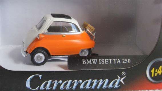 BMW ISETTA 250 by CARARAMA in 1/43 SCALE (NEW BOXED)