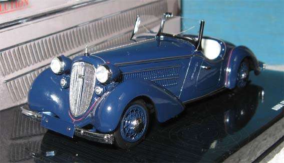 1935 AUDI FRONT 225 ROADSTER by MINICHAMPS in 1/43 SCALE (NEW BOXED)