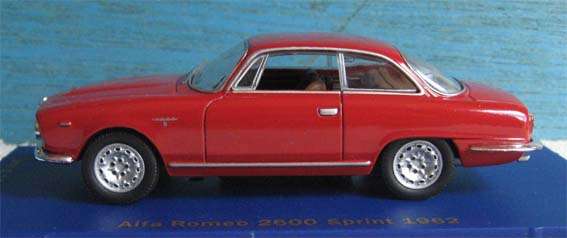 1962 ALFA ROMEO 2600 SPRINT by M4 in 1/43 SCALE (NEW BOXED)