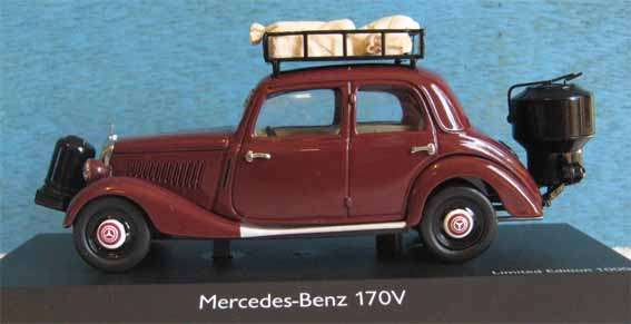 MERCEDES BENZ 170V by SCHUCO in 1/43 SCALE (NEW BOXED)