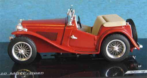 MGTC by VITESSE in 1/43 SCALE (NEW BOXED)