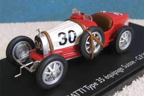 1929 BUGATTI TYPE 35 - GP MONACO by ELIGOR in 1/43 SCALE (NEW BOXED)