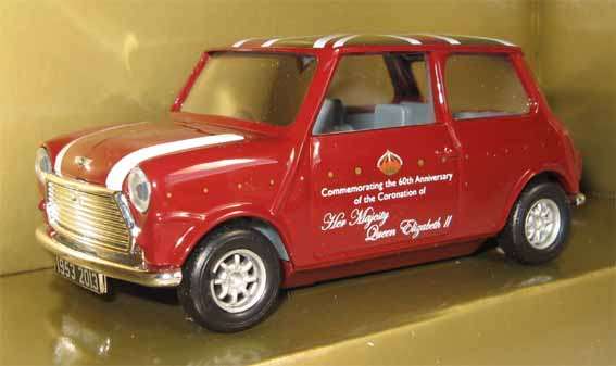 1953 - 2013 CORONATION 60th ANNIVERSARY MINI by CORGI in 1/36 SCALE (NEW BOXED)