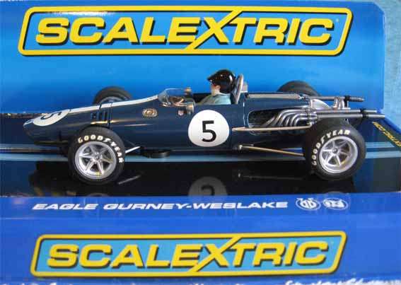 EAGLE GURNEY-WESTLAKE # 5, DAN GURNEY by SCALEXTRICS in 1/32 SCALE (MIB)