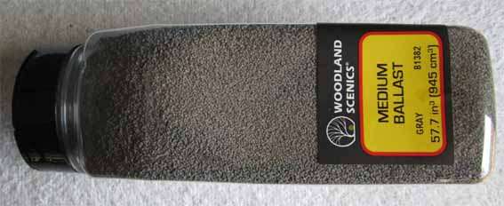 MEDIUM BALLAST - GREY by WOODLAND (PLASTIC BOTTLED)