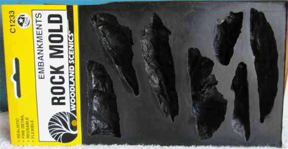 ROCK MOULD - EMBANKMENTS by WOODLAND - ALL SCALES