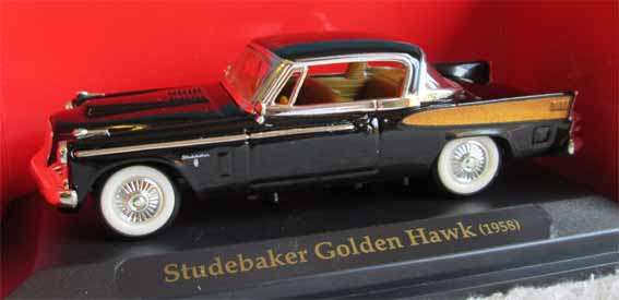 1958 STUDEBAKER GOLDEN HAWK by ROAD SIGNATURE in 1/43 SCALE (NEW BOXED)