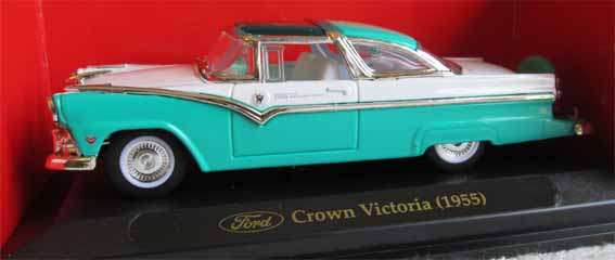 1955 FORD CROWN VICTORIA by ROAD SIGNATURE in 1/43 SCALE (NEW BOXED)
