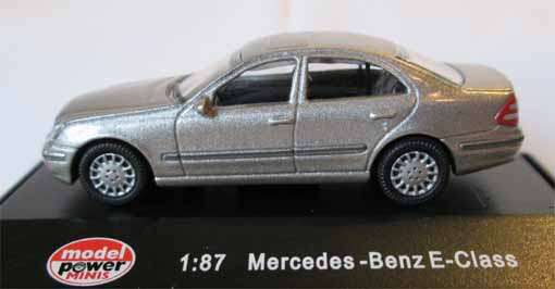 MERCEDES BENZ E CLASS by MODEL POWER in 1/87 HO SCALE (NEW BOXED)