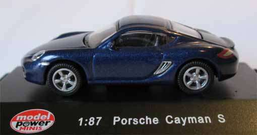 PORSCHE CAYMAN S by MODEL POWER in 1/87 HO SCALE (NEW BOXED)