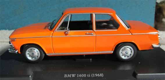 1968 BMW 1600 ti by WHITEBOX in 1/24 SCALE (NEW BOXED)